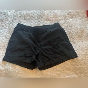 Old navy black linen shorts